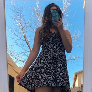 Black Floral Dress